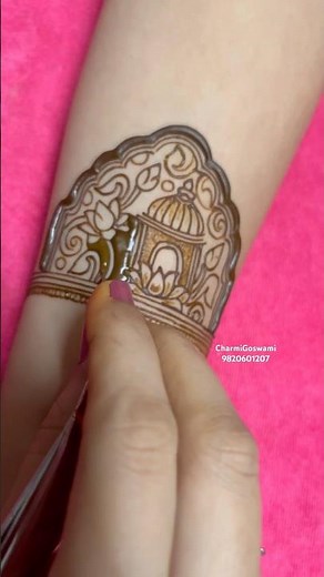 Simple But Elegant Mehndi Design 🌸 | Easy To Draw & Beautiful
