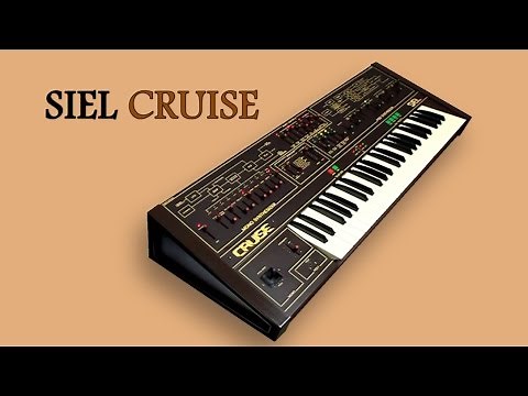 SIEL CRUISE Analog Synthesizer 1979 | HD DEMO