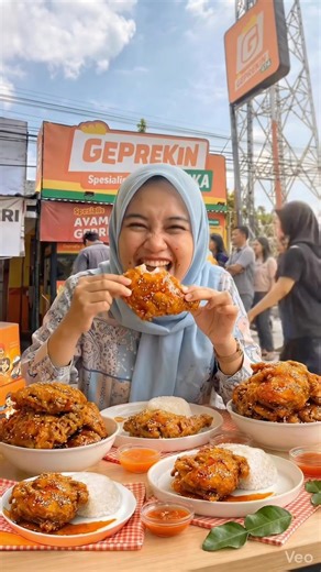 CARA BELI GEPREKINAJA MURAH VIA TIKTOK Cuma 5 langkah: 1. Follow akun ini 2. Like, save, & share — tag 3 temen 3. Klik tag lokasi di bawah 4. Pilih menu favorit → Beli & bayar 5. Tukar voucher di outlet terdekat 💥 Gampang kan? Ayam kriuk, sambal mantul, dijamin nagih terus!#geprekinaja #ayamgeprek #tiktokgo #gotiktokviral