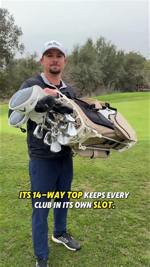 Best Golf Bag 2026 ？Stop Rattling Clubs! 🤯⛳ #golfbag