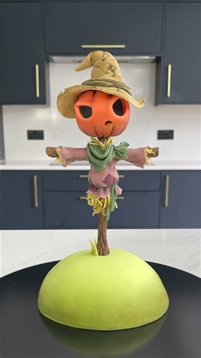 Halloween vs Farming themed cake toppers for this months members livestream!