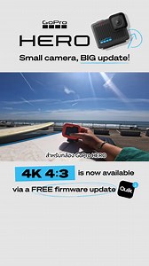 🎉ข่าวดี GoPro HERO อัปเดตเฟิร์มแวร์ใหม่แล้ว! เก็บครบทุกช็อต ลื่นไหลไม่มีสะดุด ภาพสมจริงยิ่งขึ้น เหมือนได้ย้อนกลับไปอยู่ในโมเมนต์นั้นอีกครั้ง . รีบอัปเดตผ่านแอป Quik วันนี้! แล้วออกไปลุยให้เต็มสปีด เก็บทุกช็อตไม่มีพลาด #ActionCam #GoProThailand #GoPro #HyperSmooth #กล้องแอคชั่นแคม #กล้องโกโปร | GoPro