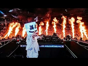 Marshmello - Alone ( Live At World Club Dome Korea 2017 )