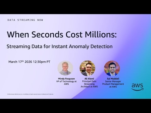 When Seconds Cost Millions: Streaming Data for Instant Anomaly Detection