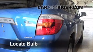 Tail Light Replacement on 2008 Toyota Highlander Sport 3.5L V6