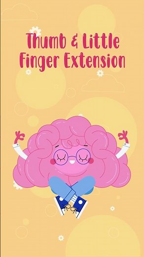 Boost focus & balance your brain with this fun Brain gym exercise! #yogaguppy #kidsyoga #brainyoga