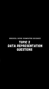 99 days to go! Edexcel GCSE Computer Science • Topic 2 Exam Questions Part 1 • #gcsecomputerscience