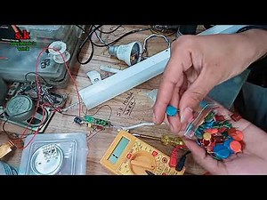 18W Led Batten Light Repair, Full tutorial A to Z Fault Solution With Practically