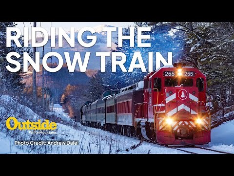 Take a ride on the Conway Scenic Railroad's Snow Train