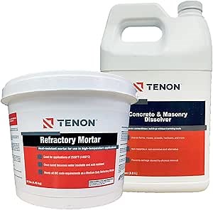 Tenon Refractory Mortar & Tenon Concrete & Masonry Dissolver