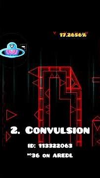 top 5 hardest memore demons #geodash #memory #demon #gd #hardest #extremedemon