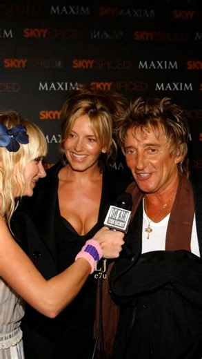 A Rare Father-Daughter Moment: Kimberly Stewart Interviews Rod Stewart ❤️ #rodstewart #family