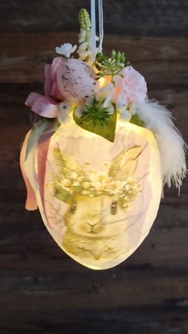 Window Decoration Easter Egg Timer 10 Leds Rabbit Muscari Spring Summer Gift - Etsy