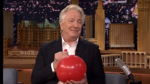【艾伦里克曼】Alan Rickman Takes Jimmy to Task for His Impersonation.