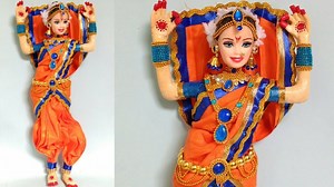 175K views · 2.3K reactions | Newspaper Doll | doll | paper doll | how to make doll | Craft ideas | taksu pasun tikau | doll making | Newspaper Craft | Newspaper Doll | Barbie doll | waste out of best | Newspaper Doll making | school Project ideas | Punekar Sneha | Facebook