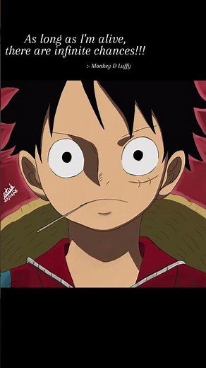 Luffy's iconic lines
