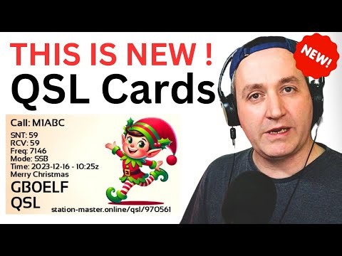 HAM RADIO - QSL Cards - FREE for EVERYONE ! 👀