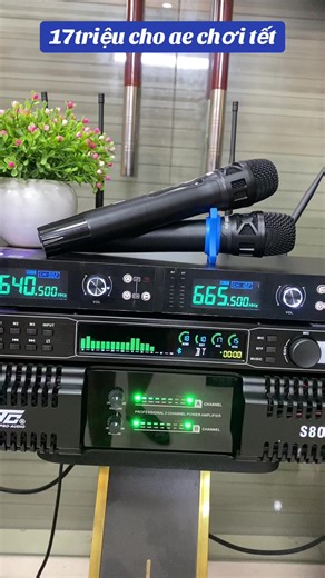 Dàn âm thanh karaoke gia đình tầm trung mời ae chốt#karaoke #audio