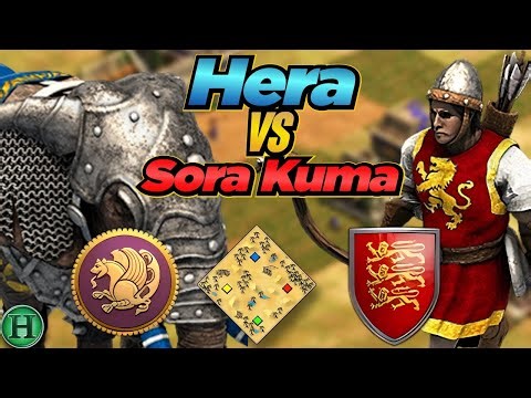Persians vs Britons | 1v1 Arabia | vs Sora Kuma | AoE2