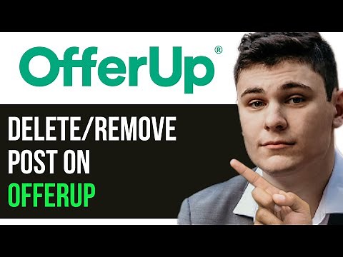 HOW TO DELETE/REMOVE POST ON OFFERUP 2025! (FULL GUIDE)