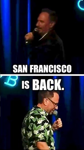 San Francisco is one of our favorite cities for a reason #comedy #funny #standupcomedy #shorts