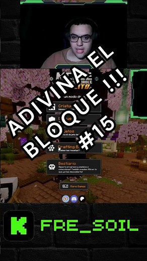 ADIVINA EL BLOQUE!! // MINECRAFTDLE DEL DIA #15 !! 2/4 #minecraft #kick #clips #shorts