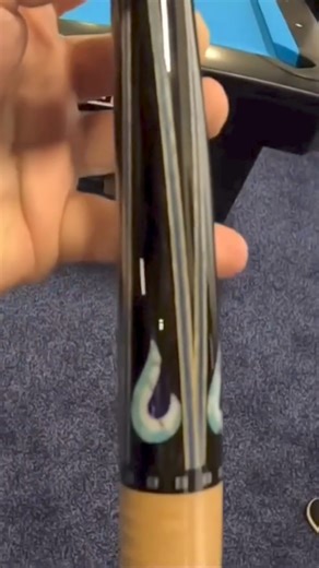 Last week at the Super Billards Expo, we brought with us one of the new Water Cues! Thanks to Robert Chiusano for grabbing this close up video of it and to everyone who came out to visit us at the Viking Cue booth! Available now on our website ➡️ https://www.vikingcue.com/element-series-water/ 📹 Robert Chiusano #VikingPrecisionCues #VikingCues | Viking Cues