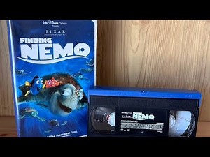 Opening to Finding Nemo 2003 vhs 