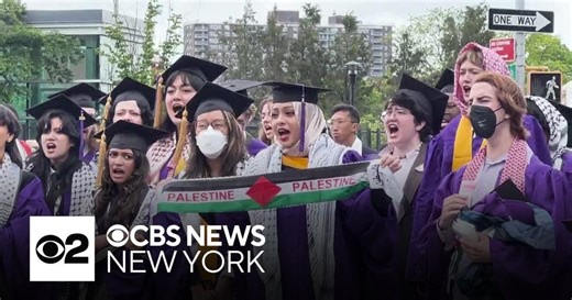 NYU commencement goes off well, but with a slight hitch