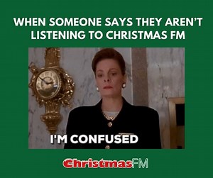 1.1K views · 49 reactions | Excuse us?! 樂 | Christmas FM | Facebook