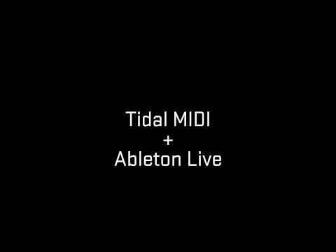 TidalCycles (Tidal): MIDI + Ableton