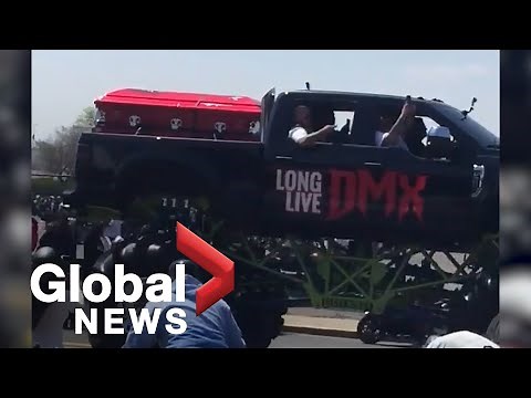 DMX funeral procession shuts down traffic in New York City