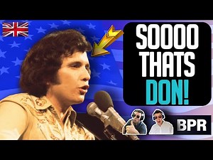 FIRST TIME REACTING to Don Mclean - Vincent (BRITS REACTION)