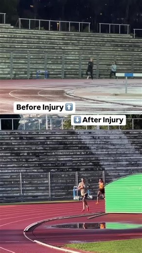 Comeback season 💪🔥 After setbacks and injuries, every stride is a step toward strength 🌟 Determination builds resilience 👟⚡️ Follow @runningalliance for more! Via marsha_du_ #trackandfield #training #running #athlete #recovery #motivation