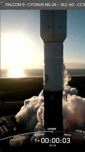 Lift-Off Falcon 9 - Cygnus CRS NG-24 - SLC-40 - Cape Canaveral Space Force Base - April 11, 2026