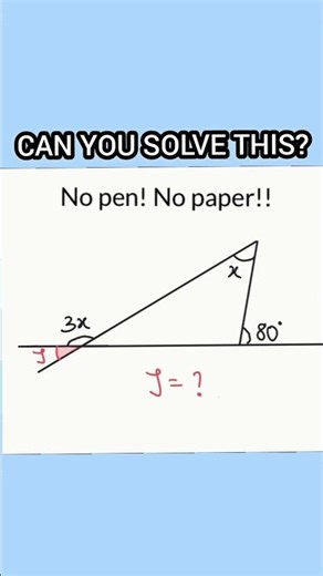 Can you solve this before the time runs out?#YouTubeShorts#Shorts#Reels#TikTokMath#EducationalShort
