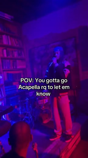 Experience Live Music with Acapella Performances