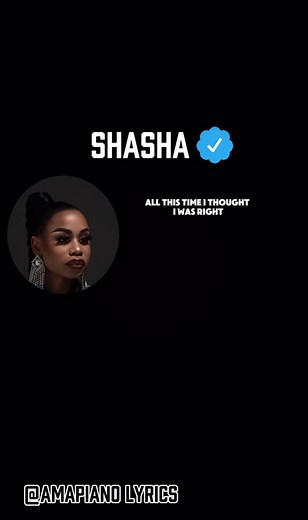 Tender Love Lyrics by Sha Sha - Amapiano Vibes