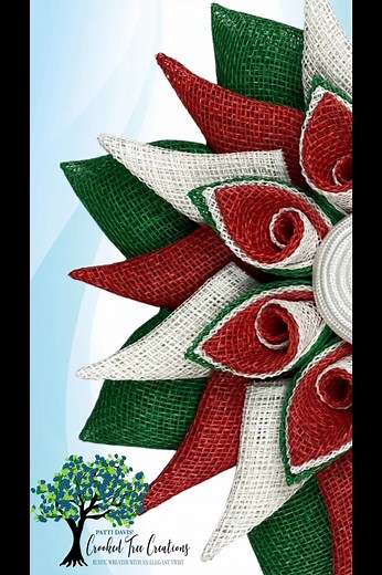 Learn how to make this Cozy Christmas Wreath! #wreathmaking #diy | Crooked Tree Creations "Rustic Wreaths with an Elegant Twist"