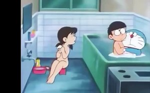 HD❀  Doraemon Amazing • Cute Shizuka In Bath Collection