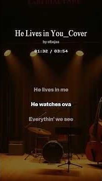 He Lives in You (Live Soul Cover) – The Lion King #HeLivesInYou #TheLionKing #LiveCover #SoulMusic