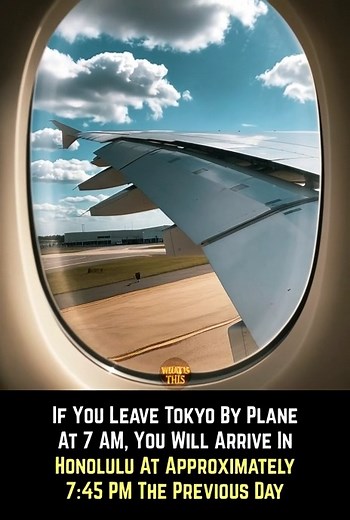 1.2K views | The International Date Line makes for the best party trick. A fascinating travel fact that demonstrates the quirks of global time zones. Have you ever experienced landing before you took off? Tell us about it!  Hashtags: #TimeTravel #InternationalDateLine #TravelFacts #Tokyo #Honolulu #Aviation #GeographyFacts #MindBlown #VacationTime #TimeZones #fblifestyle | What Is This? | Facebook