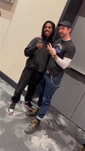 Jevon (Skull) with Jason Narvy (OG Skull) & Paul Schrier (OG Bulk)