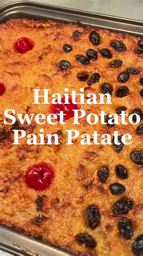 Old-School Haitian Pain Patate Recipe