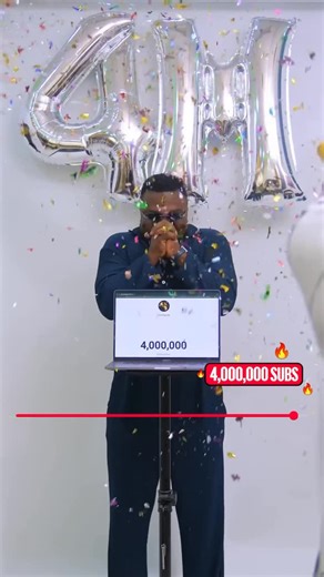 YouTube Africa on Instagram: "4M subscribers. countless laughs @samspedy 🥳"