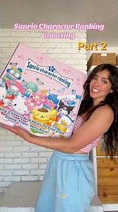 Sanrio Character Ranking | Hello Kitty and friends Unboxing pt. 2 🌸🩷