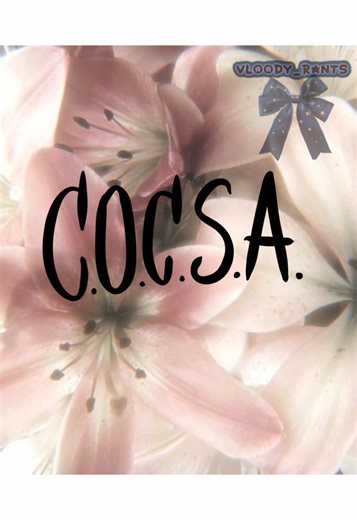 COCSA AWARENESS. No matter what you ARE valid. 💗 #cocsa #rant #paswg #awareness