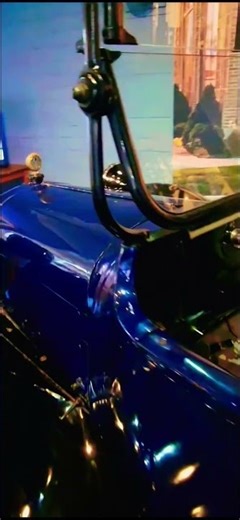 Photo Opportunity. You can sit in this car and take photos #carmuseum #automobile #cars #museum