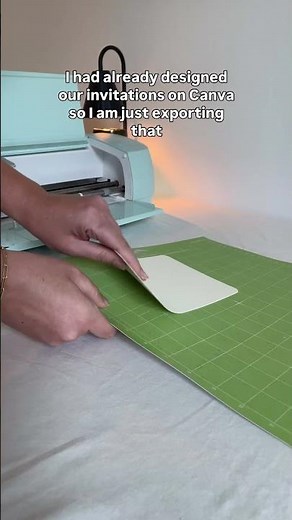 DIY Cricut Wedding Invitations | Canva + Cricut Tutorial
