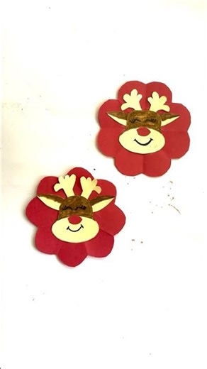 This Simple Reindeer Craft Hits Different #papercrafts #diy #satisfying